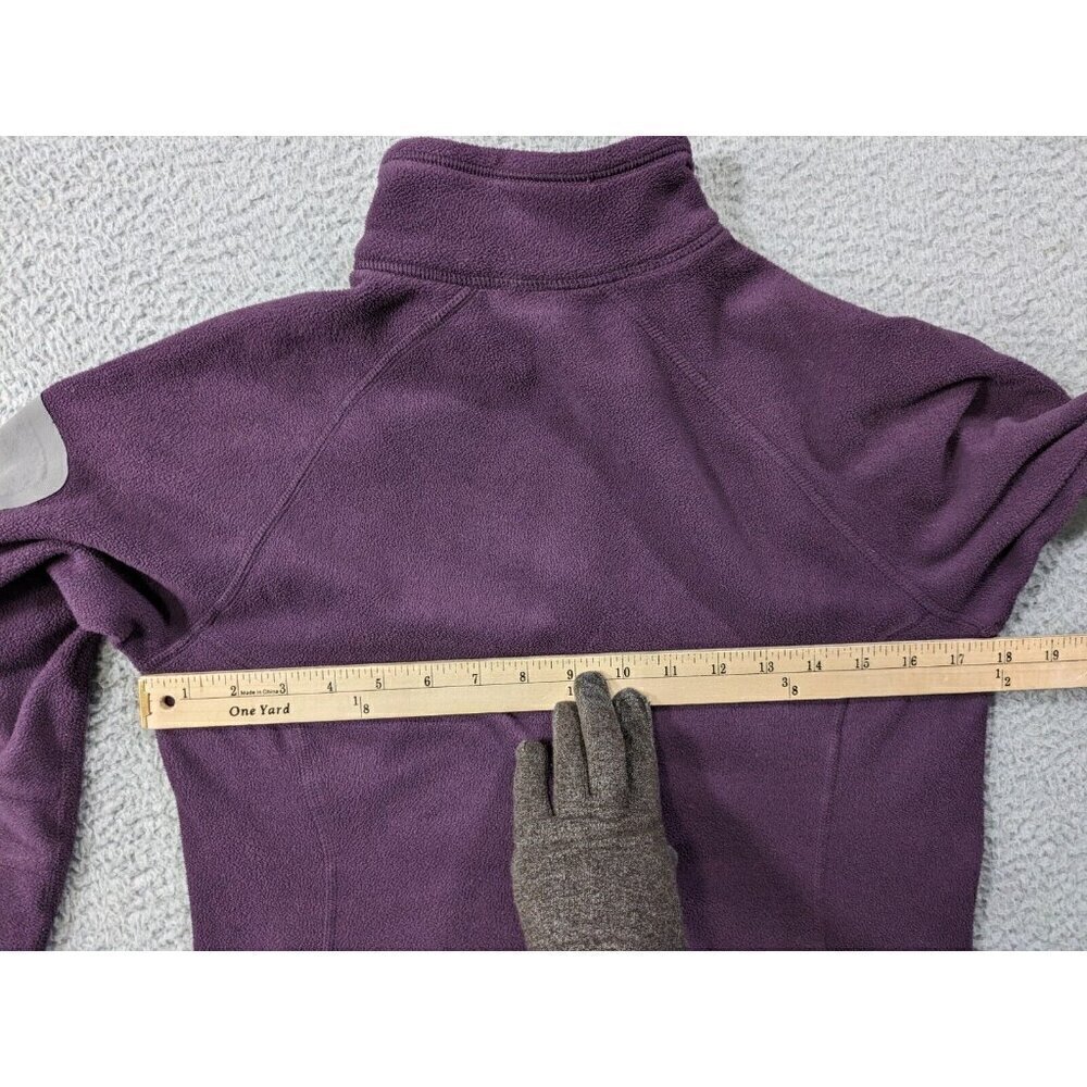 Eddie Bauer First Ascent Fleece Pullover Womens Small Sweater Jacket Purple - Picture 7 of 12